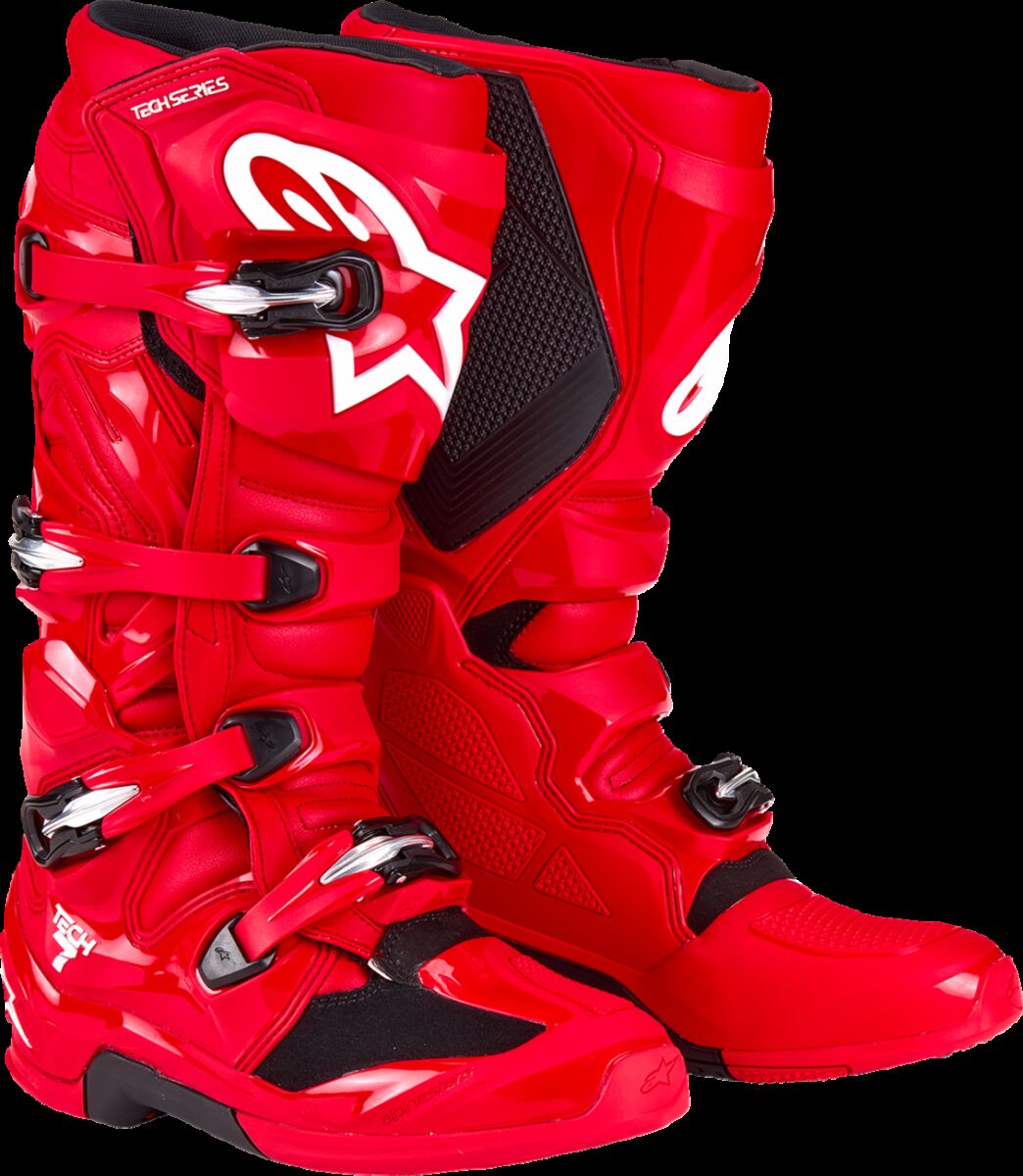 ALPINESTARS(MX) BOOT TECH 7 BRIGHT RED 8 2012025-3010-8