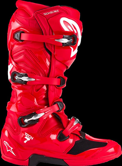 ALPINESTARS(MX) BOOT TECH 7 BRIGHT RED 9 2012025-3010-9