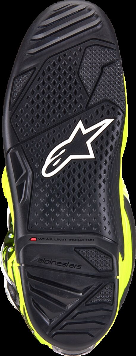 ALPINESTARS(MX) BOOT TECH 7 YELLOW FLUO BLACK 10 2012025-551-10