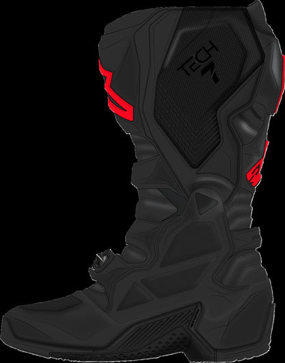 ALPINESTARS(MX) BOOT TECH 7 BLACK/RED FLUO 12 2012025-1030-12