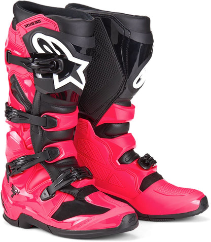 ALPINESTARS(MX) BOOT TECH 7 DIVA PINK/BLACK 12 2012025-3811-12