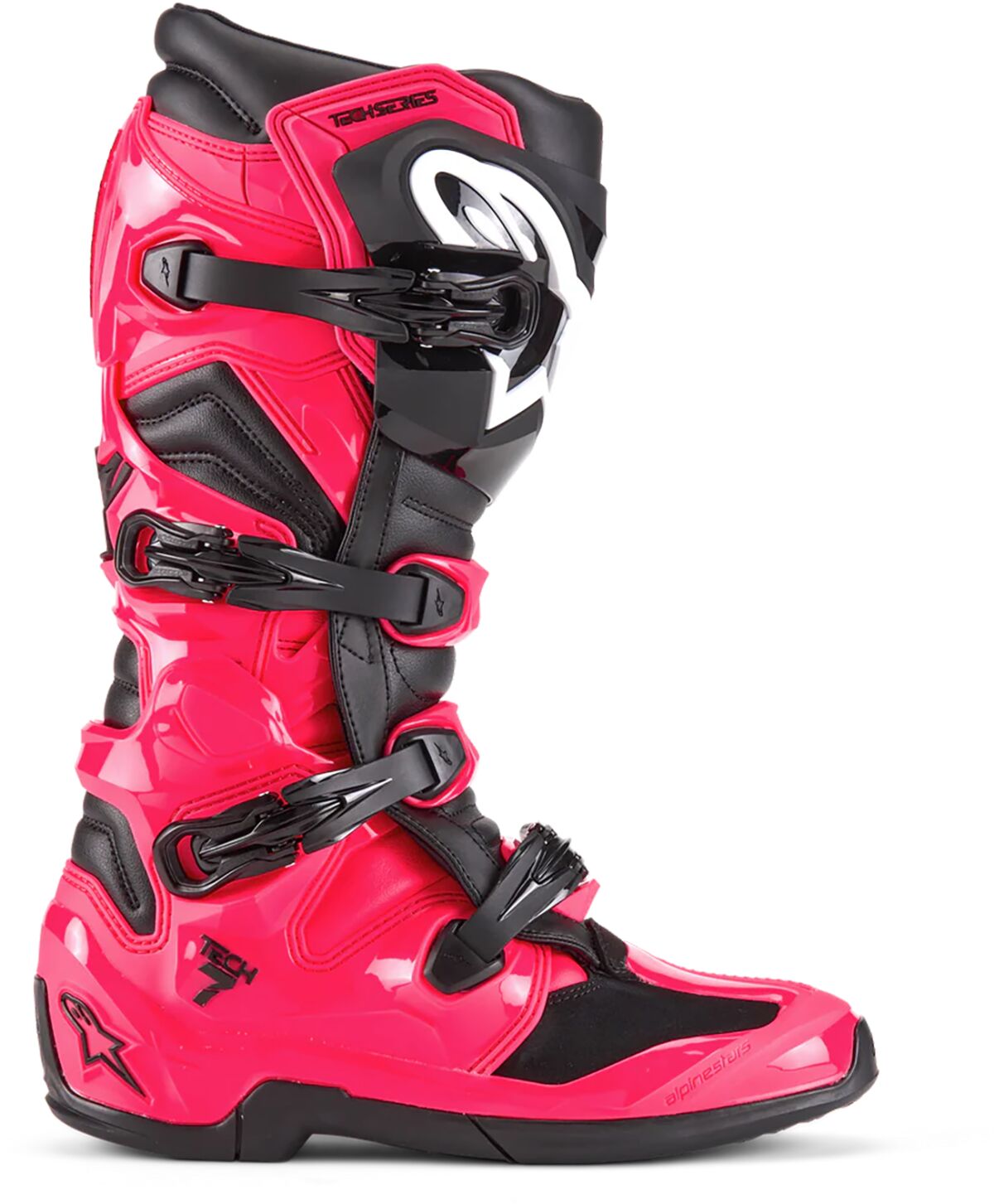 ALPINESTARS(MX) BOOT TECH 7 DIVA PINK/BLACK 12 2012025-3811-12