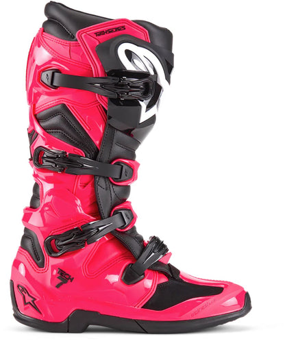 ALPINESTARS(MX) BOOT TECH 7 DIVA PINK/BLACK 12 2012025-3811-12