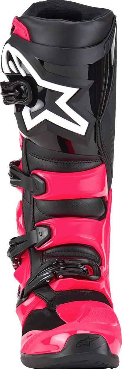 ALPINESTARS(MX) BOOT TECH 7 DIVA PINK/BLACK 12 2012025-3811-12