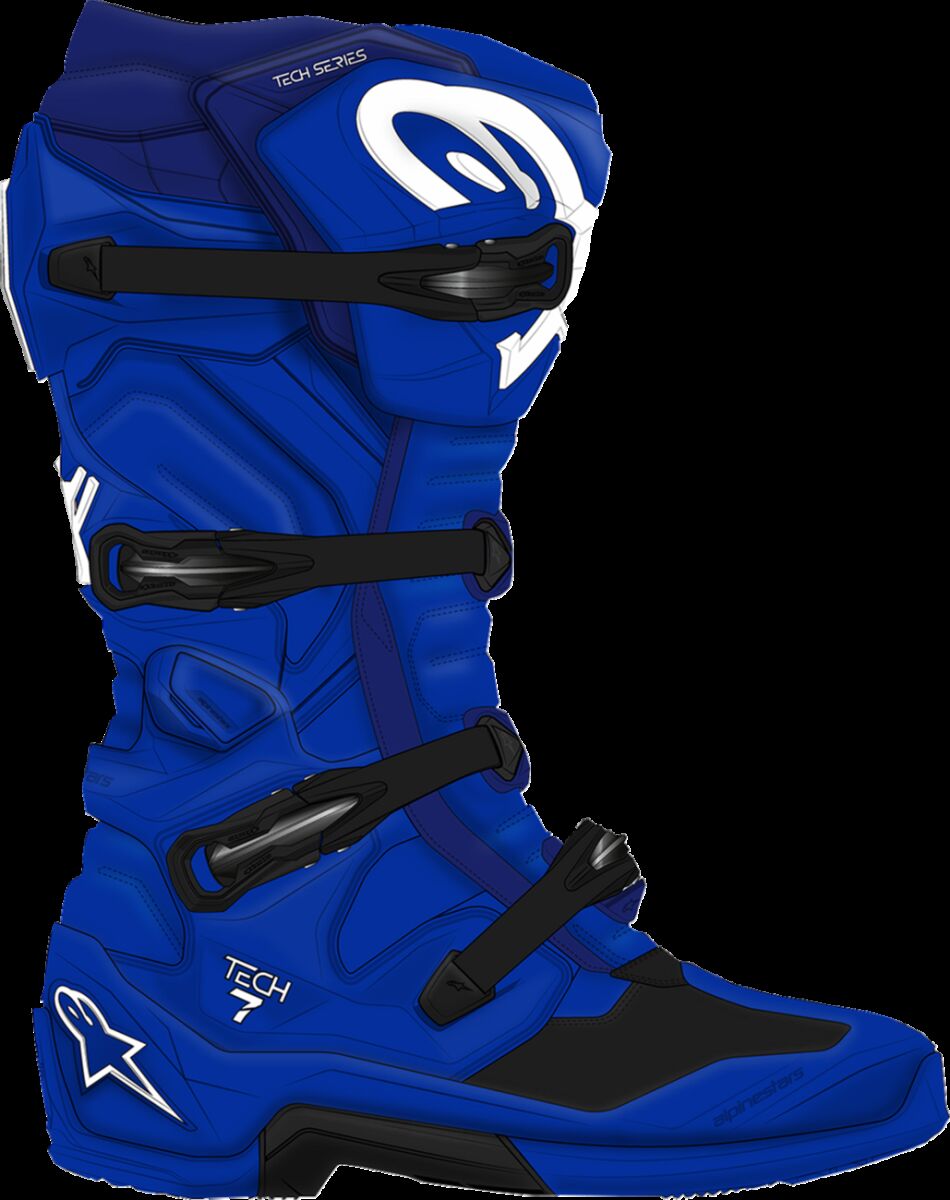 ALPINESTARS(MX) BOOT TECH 7 BLUE 13 2012025-70-13