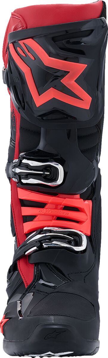 ALPINESTARS(MX) BOOT TECH 10 BLK/RD 13 2010020-13-13