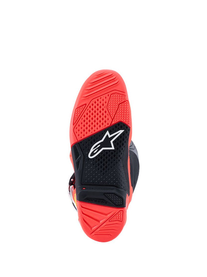 ALPINESTARS(MX) BOOT TECH 7 BLK/RD FLUO/PNK FLUO 6 2012025-1576-6