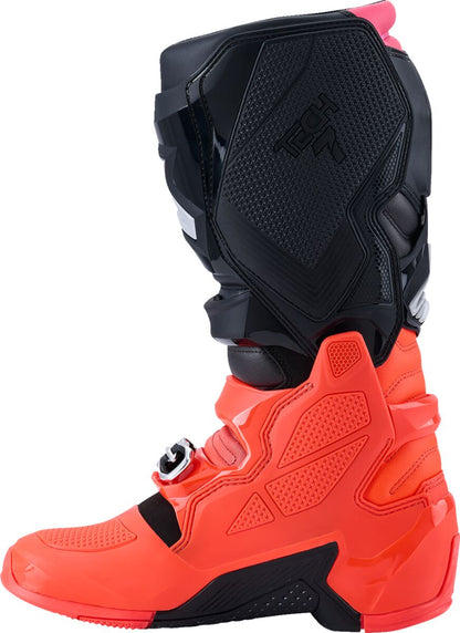 ALPINESTARS(MX) BOOT TECH 7 BLK/RD FLUO/PNK FLUO 8 2012025-1576-8