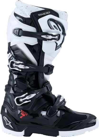 ALPINESTARS(MX) BOOT TECH 7 ENDURO BLK/WHT 5 2010426-12-5