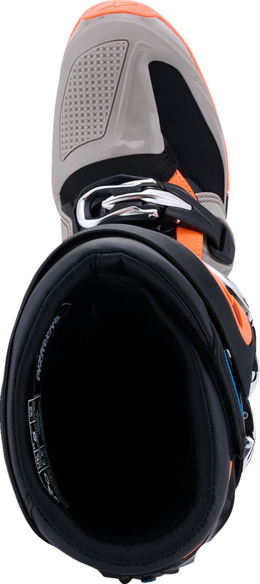 ALPINESTARS(MX) BOOT TECH 7 ENDURO BK/WRM GRY/ORG FL 9 2010426-1562-9