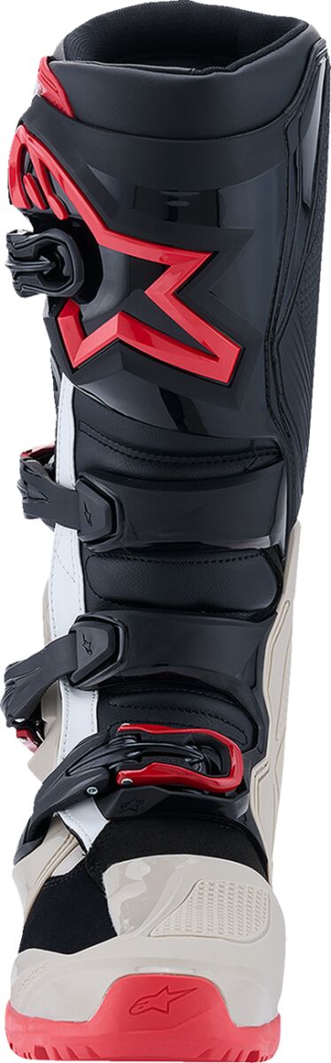 ALPINESTARS(MX) BOOT TECH 7 ENDURO BLK/LT GRAY/BRT RD 12 2010426-1903-12