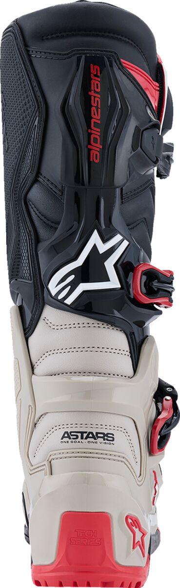 ALPINESTARS(MX) BOOT TECH 7 ENDURO BLK/LT GRAY/BRT RD 12 2010426-1903-12