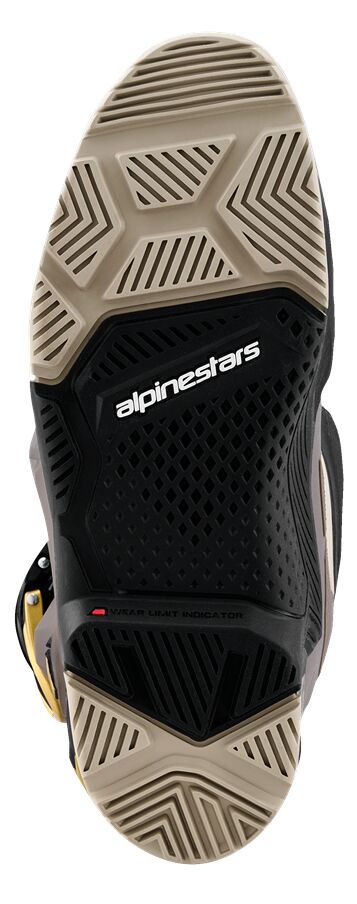 ALPINESTARS(MX) BOOT T7 END DS BLACK/GY/GOLD 8 2010526-1558-8