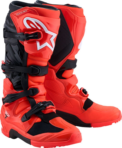 ALPINESTARS(MX) BOOT TECH 7 ENDURO RED FLUO BL 2010426-314-6