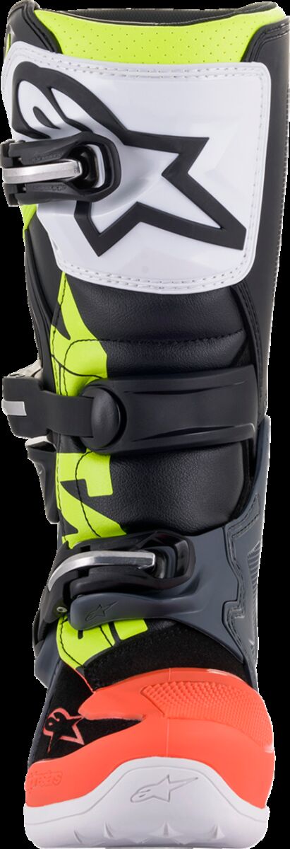 ALPINESTARS(MX) BOOT TECH 7S GY/RD/YL 2 2015017-9058-2