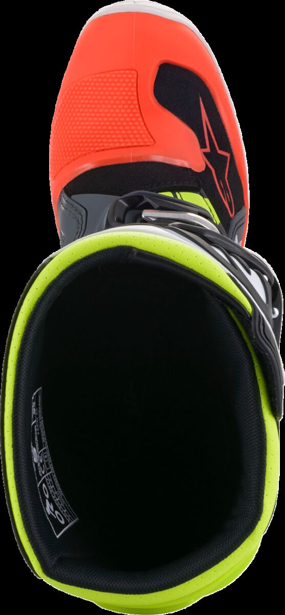 ALPINESTARS(MX) BOOT TECH 7S GY/RD/YL 5 2015017-9058-5