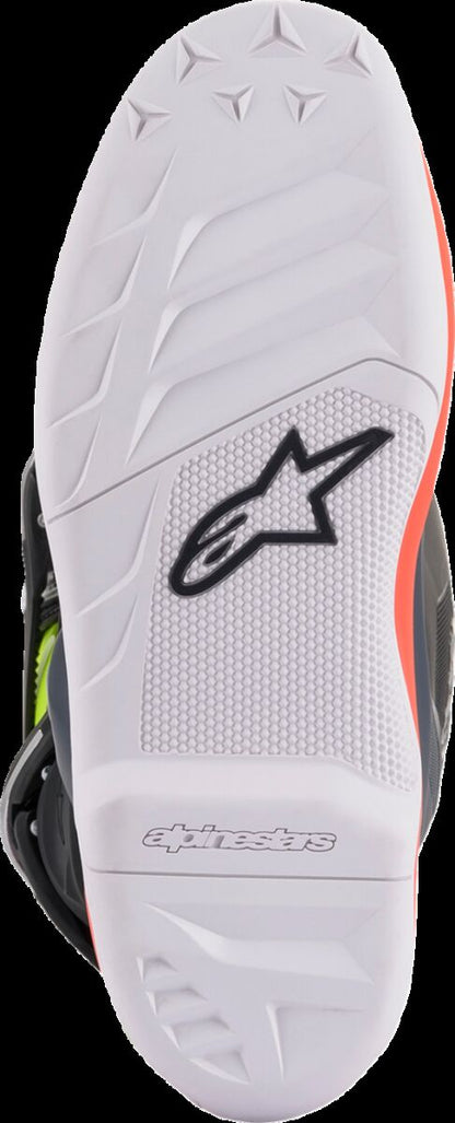 ALPINESTARS(MX) BOOT TECH 7S GY/RD/YL 7 2015017-9058-7