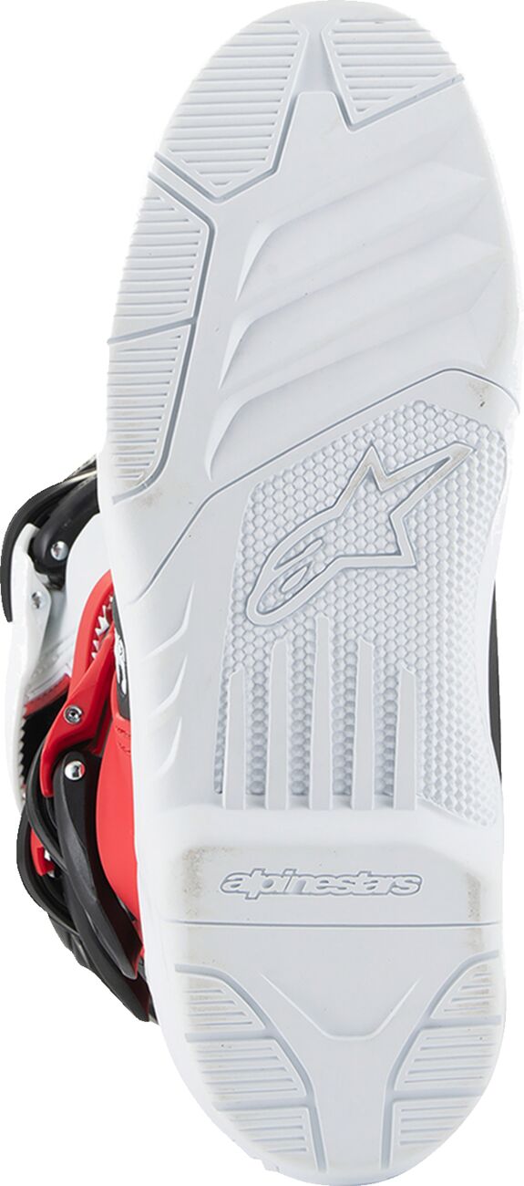 ALPINESTARS(MX) BOOT TECH3S YTH WT/BK/R 5 2014024-2030-5