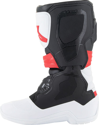 ALPINESTARS(MX) BOOT TECH3S YTH WT/BK/R 6 2014024-2030-6