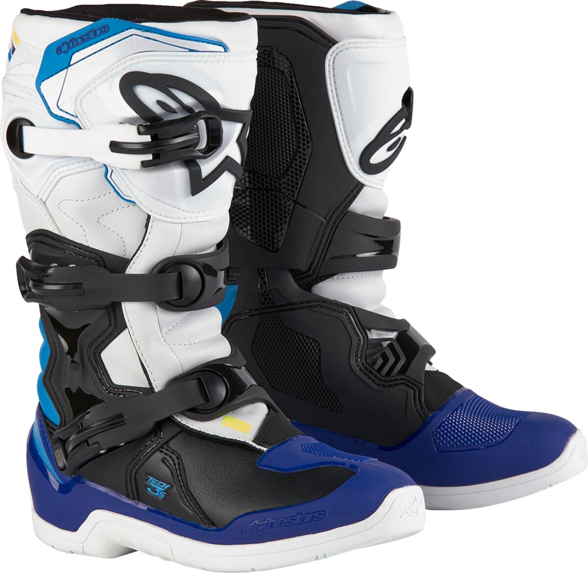 ALPINESTARS(MX) BOOT TECH3S YTH WT/BK/B 4 2014024-2179-4