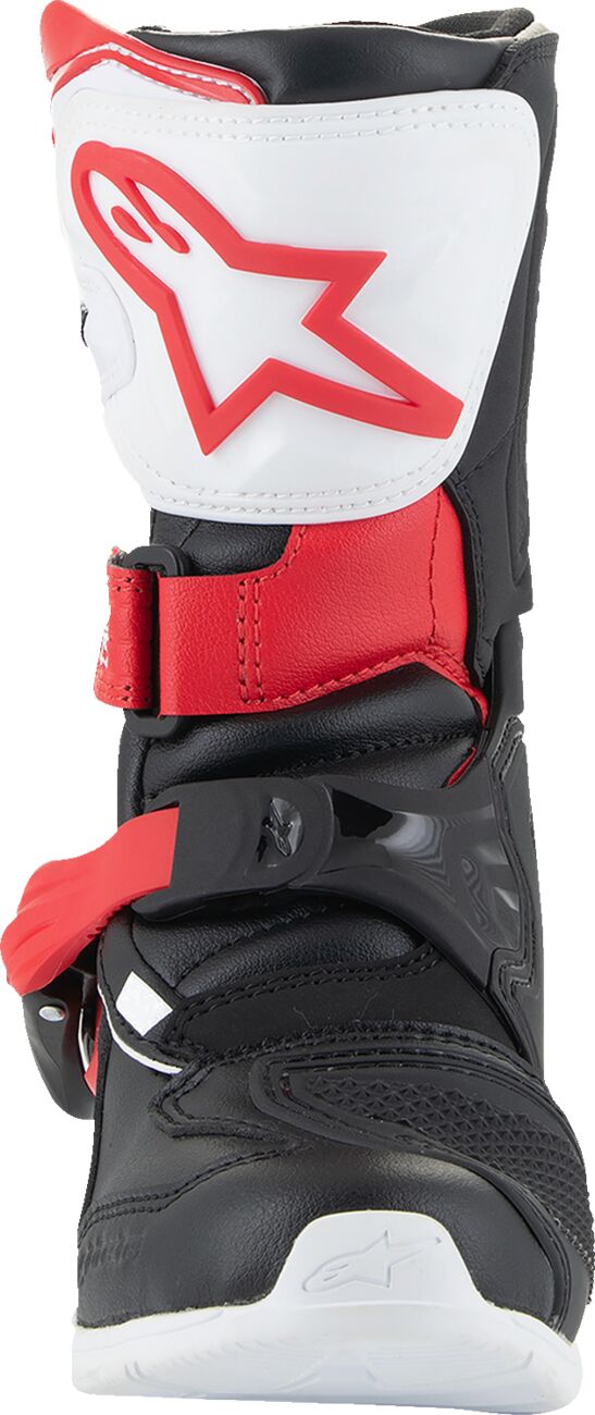 ALPINESTARS(MX) BOOT T3S KIDS WT/BK/R 13 2014524-2030-13