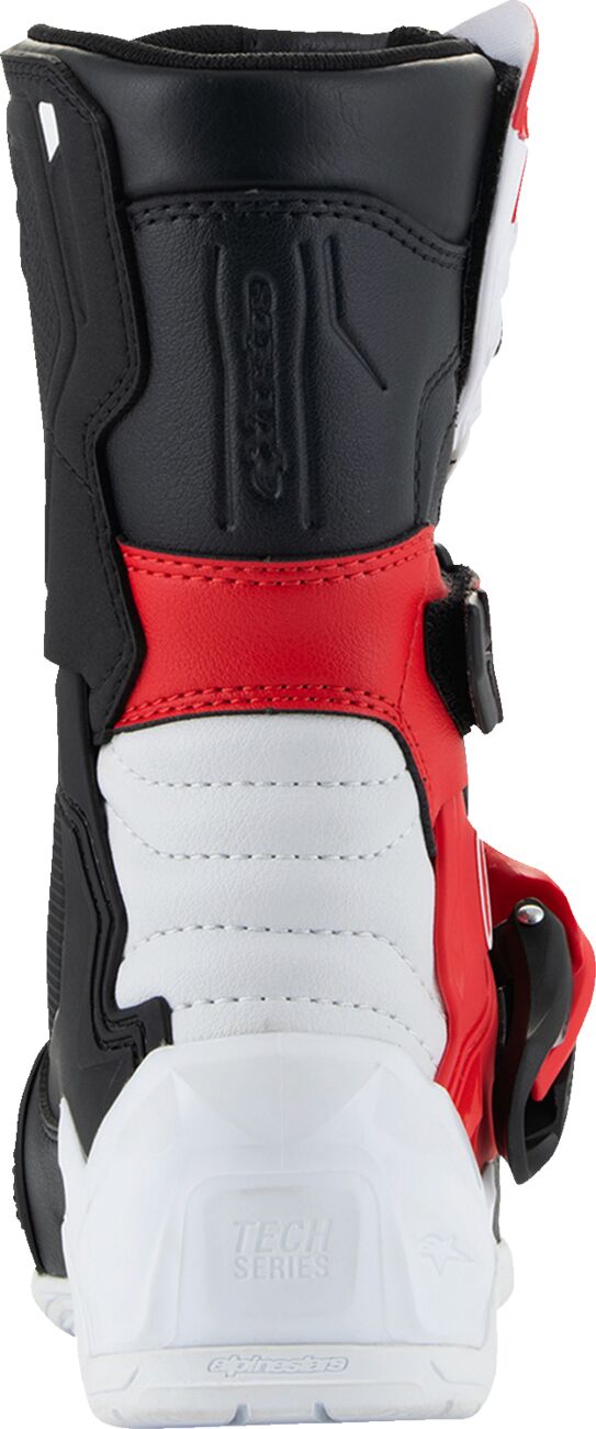 ALPINESTARS(MX) BOOT T3S KIDS WT/BK/R 13 2014524-2030-13