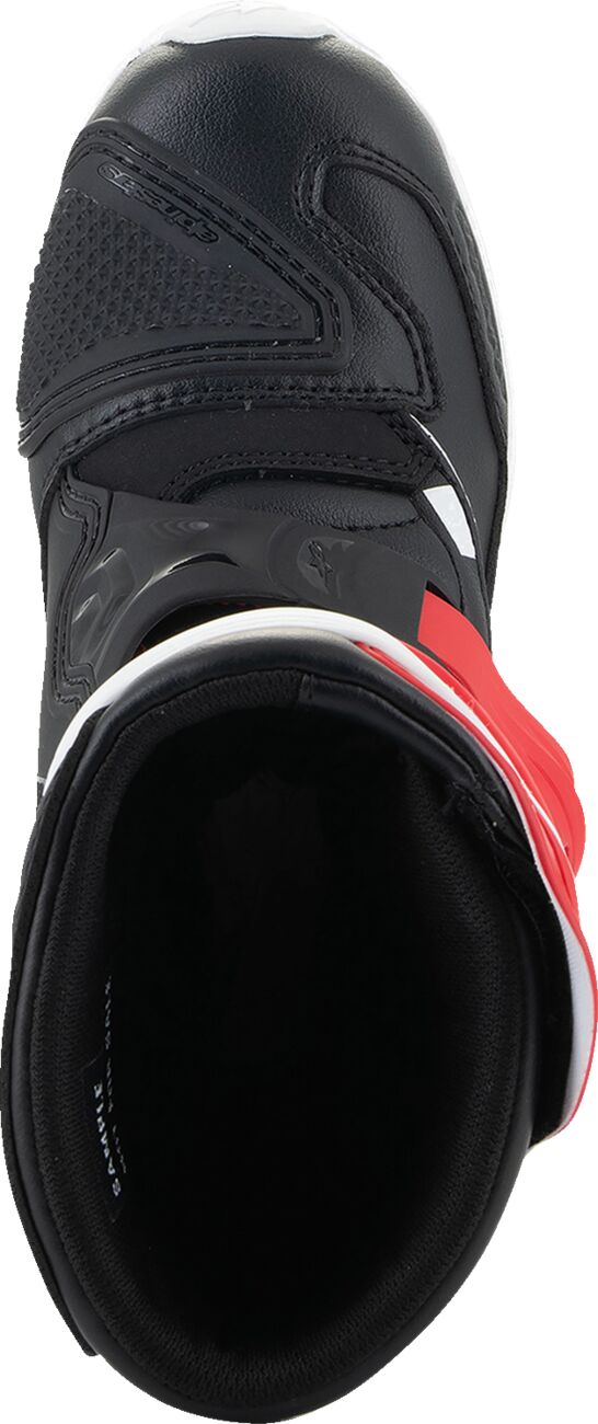 ALPINESTARS(MX) BOOT T3S KIDS WT/BK/R 1 2014524-2030-1