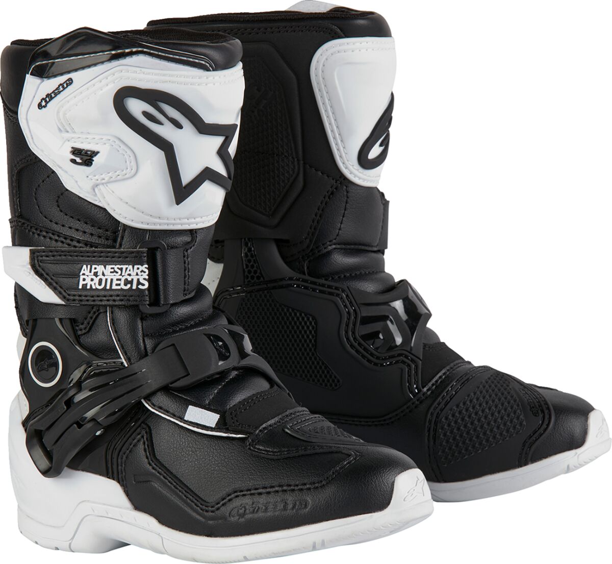 ALPINESTARS(MX) BOOT T3S KIDS WHT/BLK 13 2014524-21-13