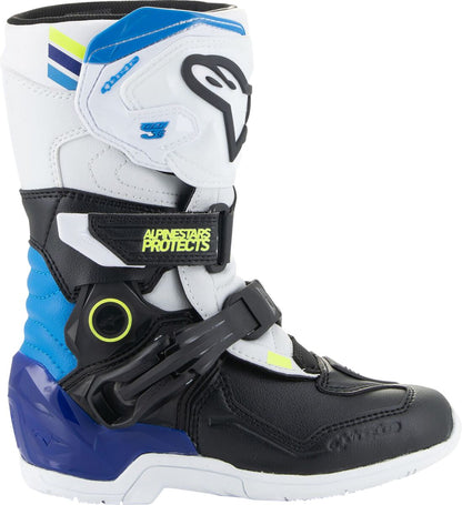 ALPINESTARS(MX) BOOT T3S KIDS WT/BK/B 12 2014524-2179-12