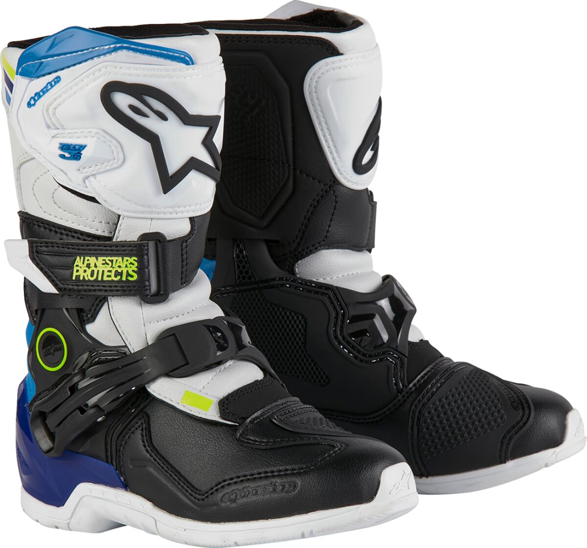 ALPINESTARS(MX) BOOT T3S KIDS WT/BK/B 13 2014524-2179-13