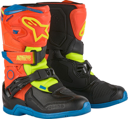 ALPINESTARS(MX) BOOT T3S KIDS OR/BL/Y 11 2014524-4755-11