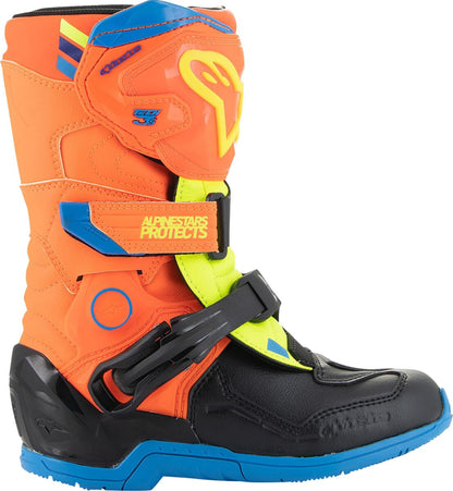 ALPINESTARS(MX) BOOT T3S KIDS OR/BL/Y 1 2014524-4755-1