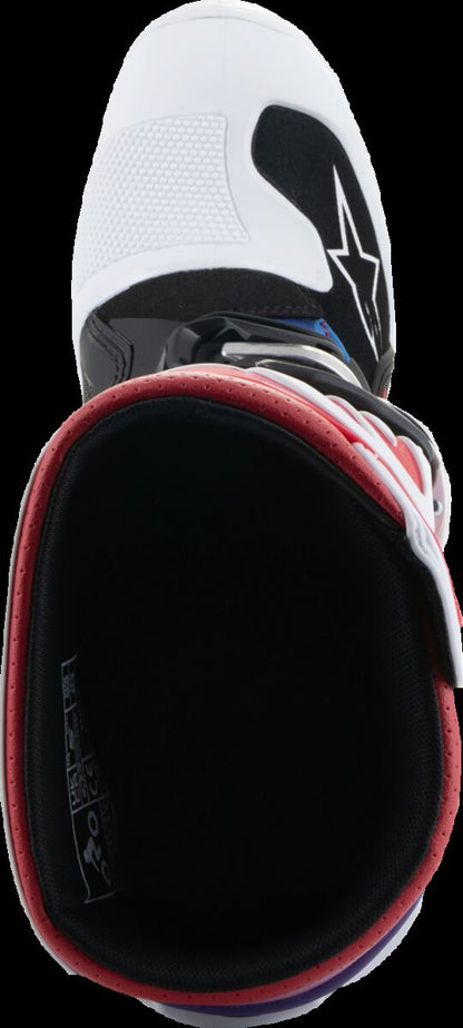 ALPINESTARS(MX) BOOT TECH7S W/B/RAINBOW 7 2015017-289-7