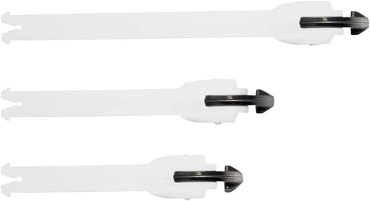 ALPINESTARS(MX) TECH 3/TECH 1 BUCKLE/STRAPS REPLACEMENT WHITE 25LOT1-12