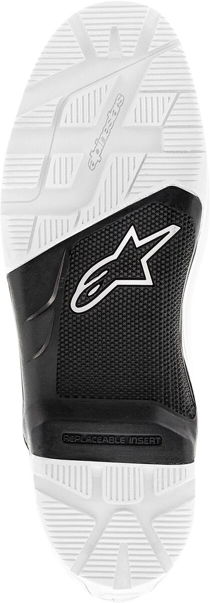 ALPINESTARS(MX) TECH 7/TECH 3 ENDURO DUAL COMPOUND SOLE BLACK/WHITE 9 25SU891E-12-9