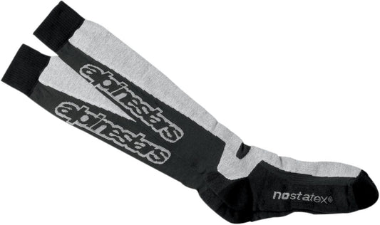 ALPINESTARS(MX) THERMAL TECH SOCKS BLACK/GRAY S/M 470349-11-SM