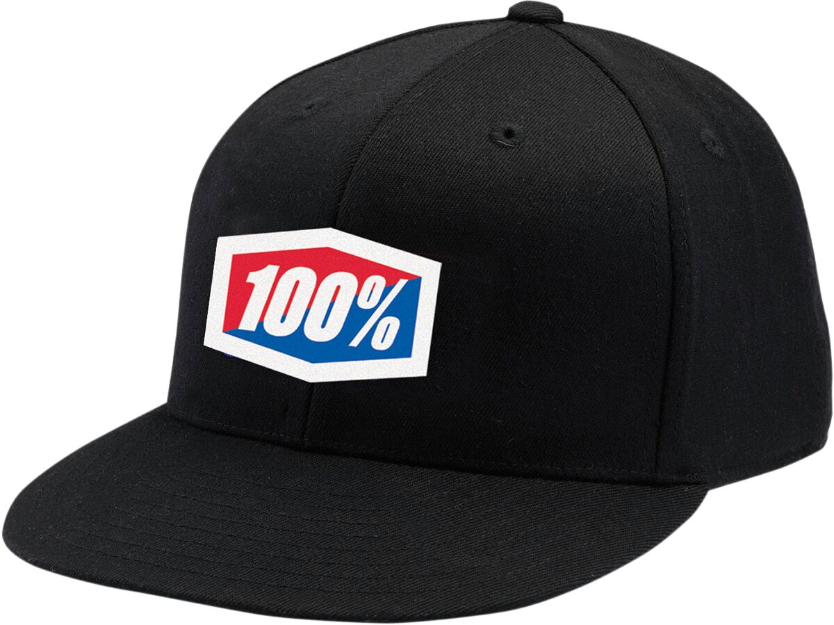 100% ESSENTIAL J FIT HAT BLACK S/M 20043-00002