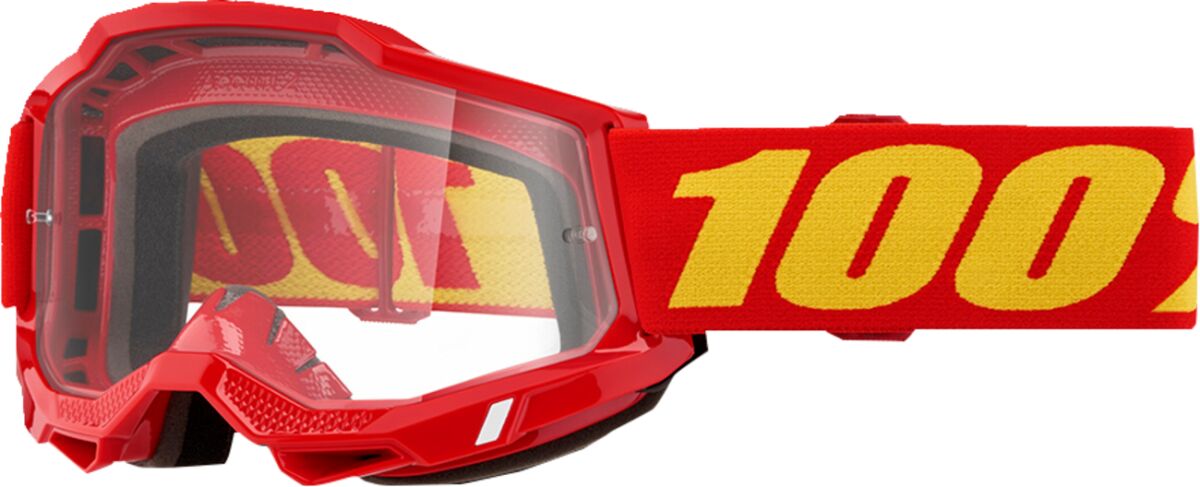100% GOGGLE ACCURI 2 RED CLR 50013-00042