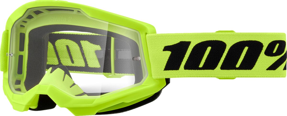 100% GOG STRATA 2 NEON YEL CLR 50027-00016