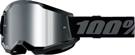100% Goggle Strata 2 JNR Black MIR 50032-00007