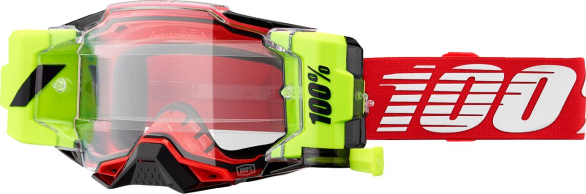 100% GOGGLE ARMEGA FORECAST RED CLR 50006-00008