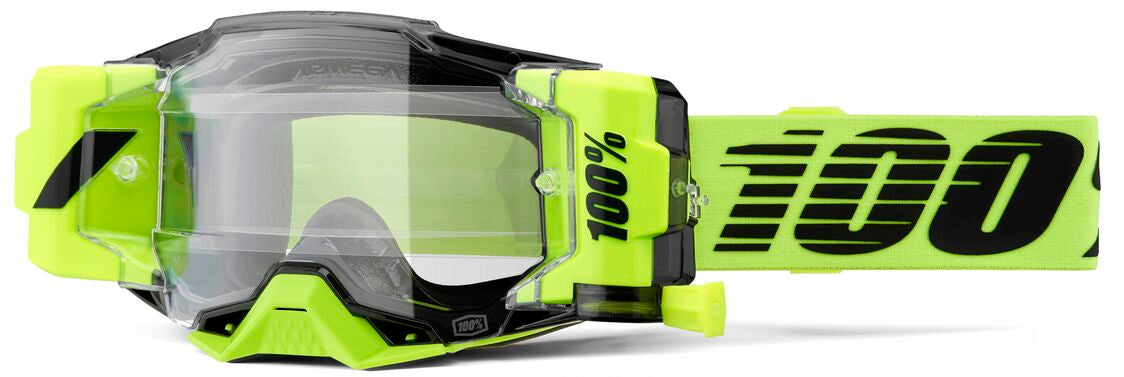 100% GOGGLE ARMEGA FORECAST NEON YE 50006-00007