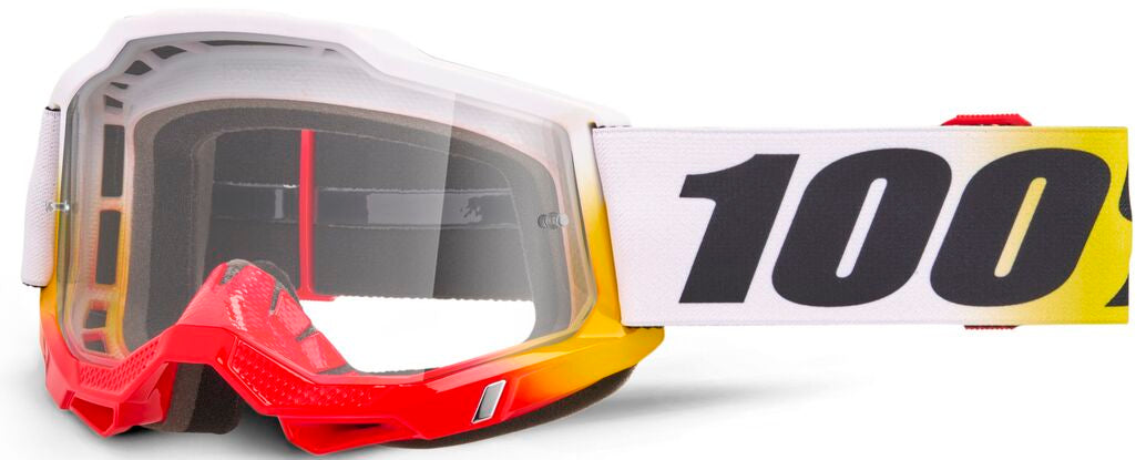 100% GOGGLE ACCURI 2 TORKEN - CLEAR 50013-00060