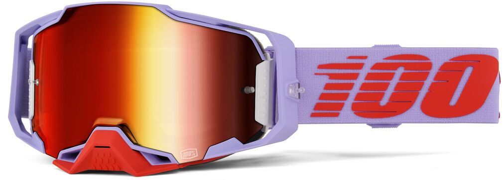 100% GOGGLE ARMEGA FAUSTO - RED MIR 50005-10049