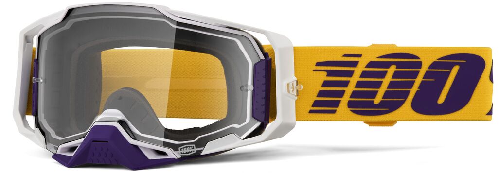100% GOGGLE ARMEGA DIFENBAK - CLEAR 50004-10050