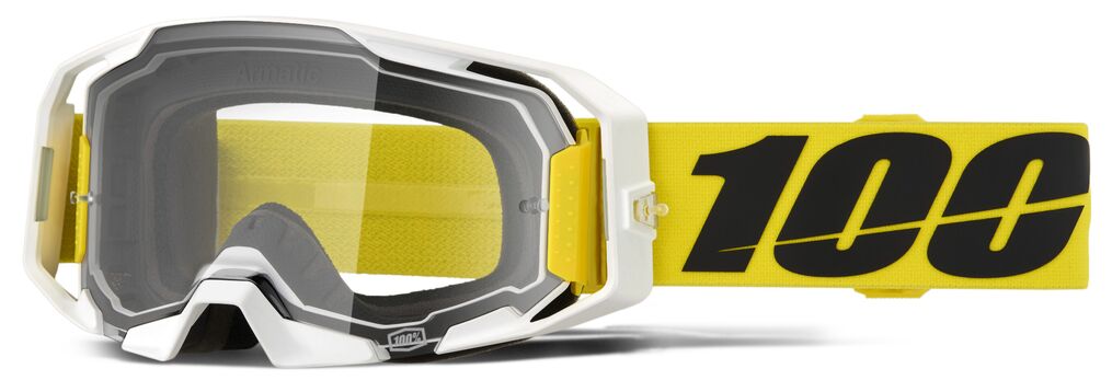 100% GOGGLE ARMATIC VALERA - CLEAR 50059-10015