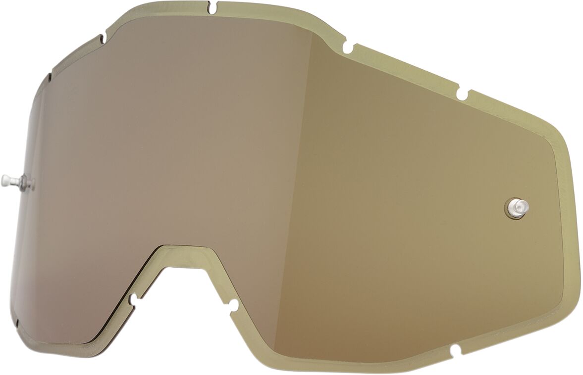 100% HD OLIVE ANTI-FOG INJECTED REPLACEMENT LENS FOR 100% GOGGLES 51004-015-02