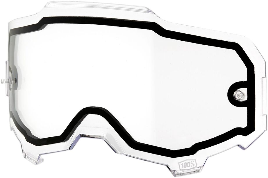100% LENS ARMEGA DUAL CLEAR 59051-00001