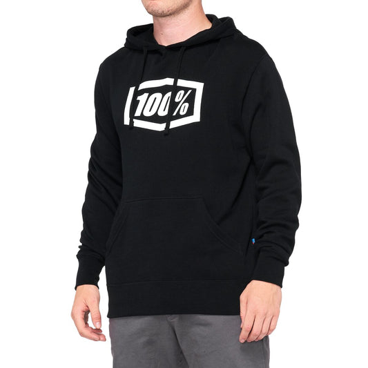 100% Corpo Pullover Hoody Black Medium 20029-00001