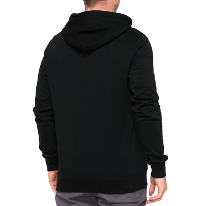100% OFFICIAL FULL-ZIP HOODY BLACK SMALL 20032-00010